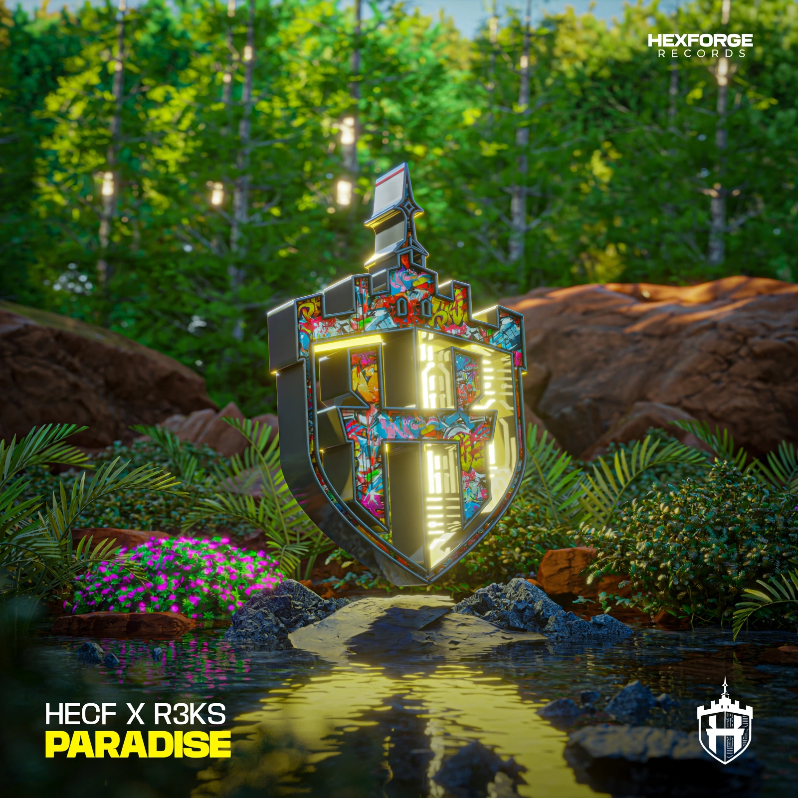 Capa de Paradise, de HECF e R3KS